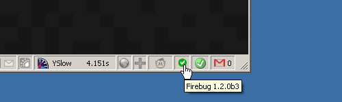 L'ancienne icône Firebug est rétablie